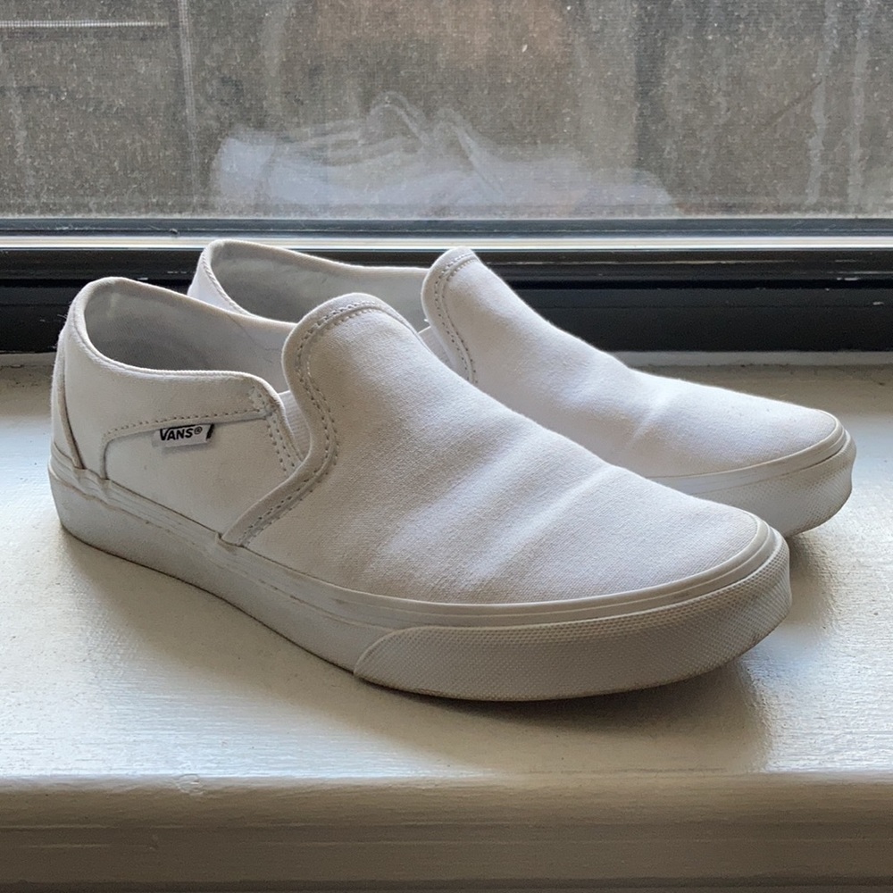 Vans Slipons White 👟